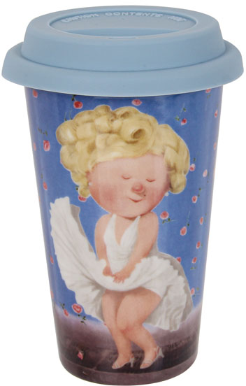 Чашка LEFARD із силіконовою кришкою Famous 400 мл (924-683)